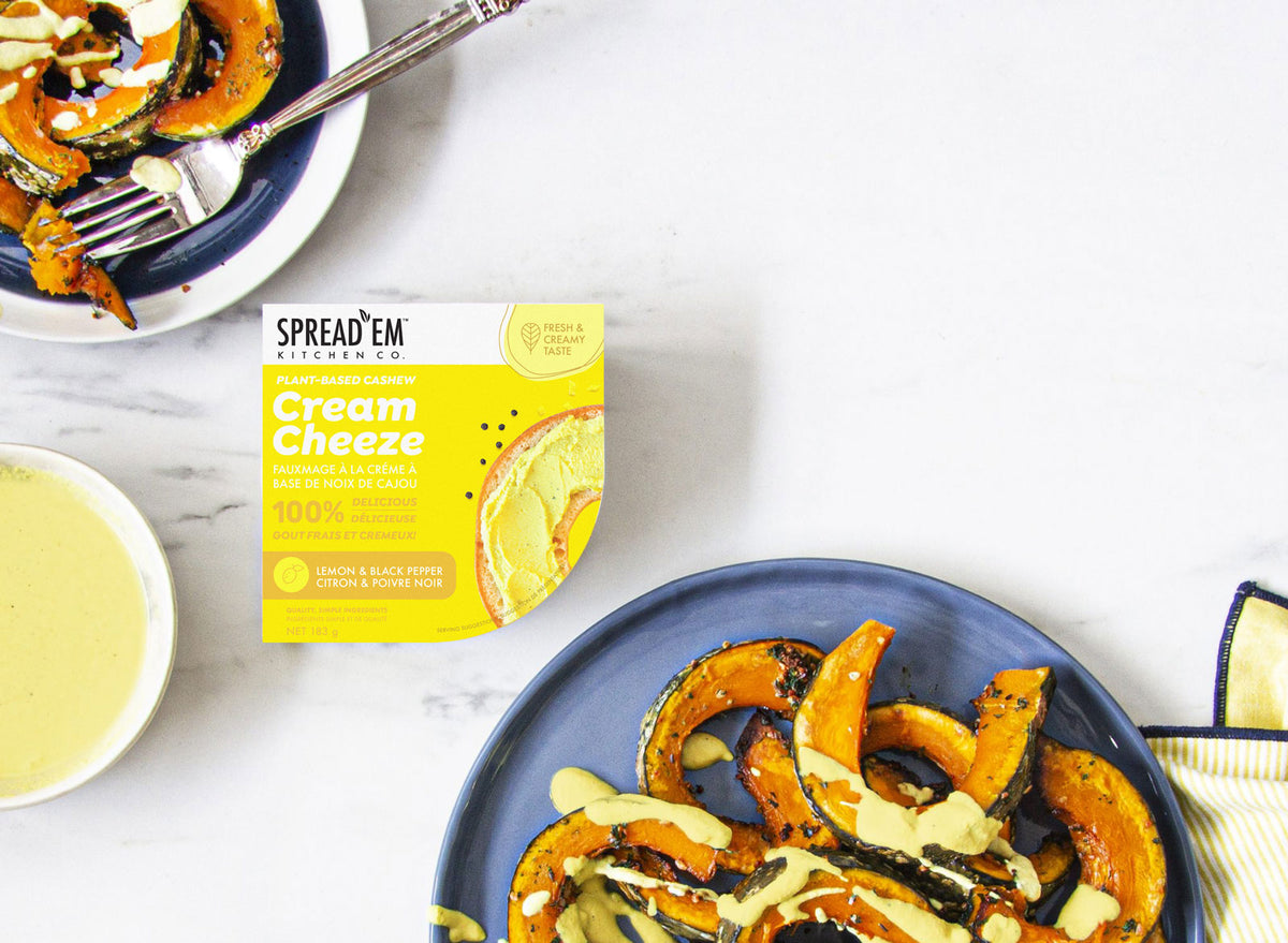 Spiced Kabocha Squash With Lemon Pepper Sauce &ndash; MILLSIE
