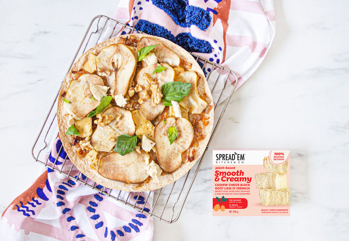Pear &amp; Apricot Flatbread With The Delight &ndash; MILLSIE