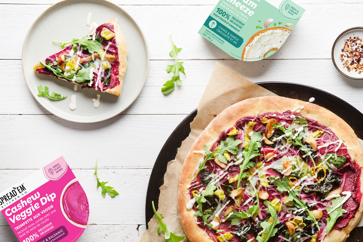 Beet And Cashew Pizza &ndash; MILLSIE