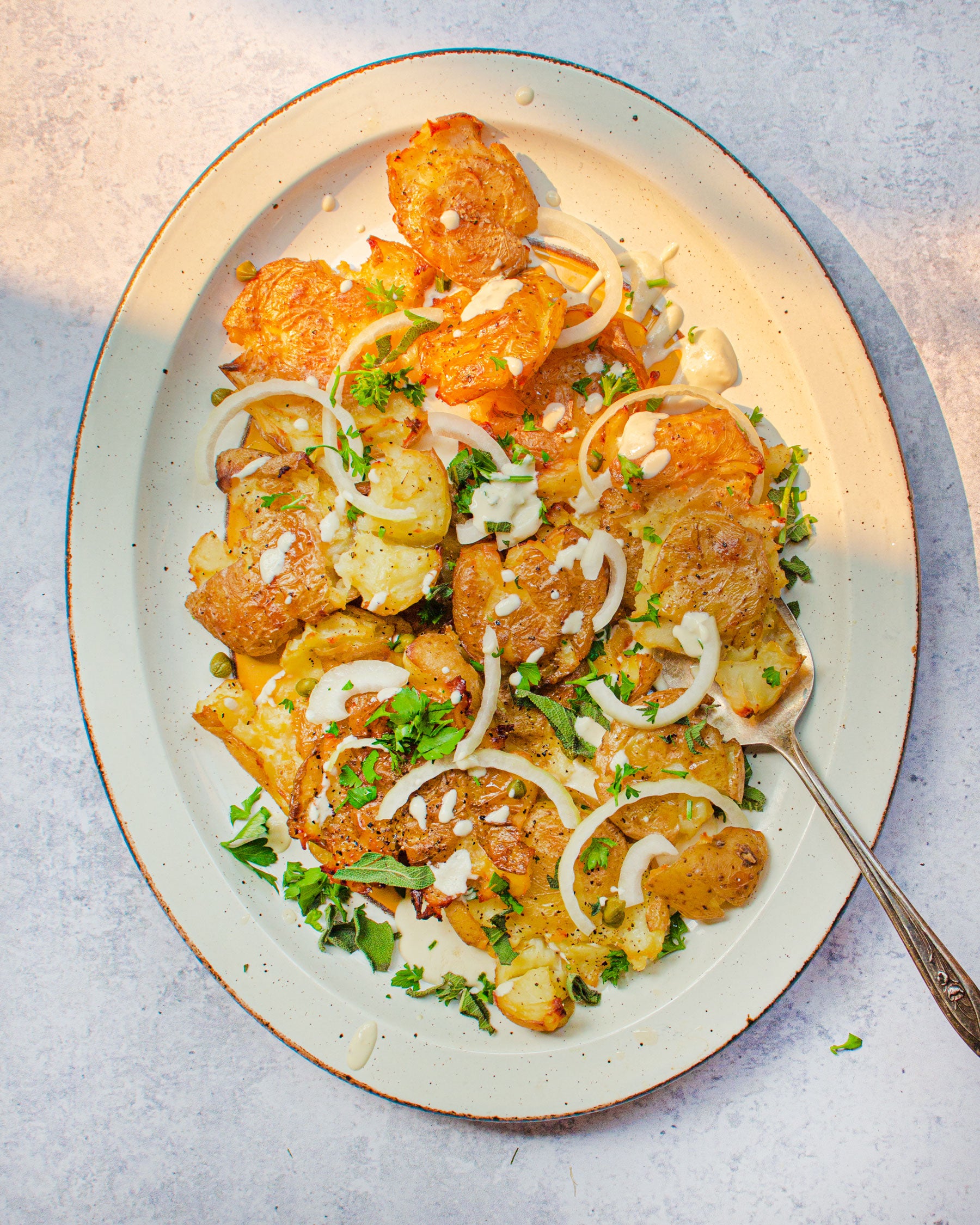 Crispy Potato Salad