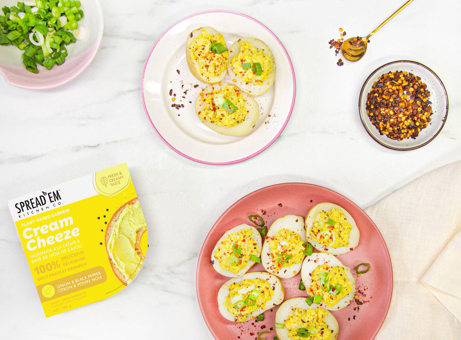 Faux Devilled Eggs
