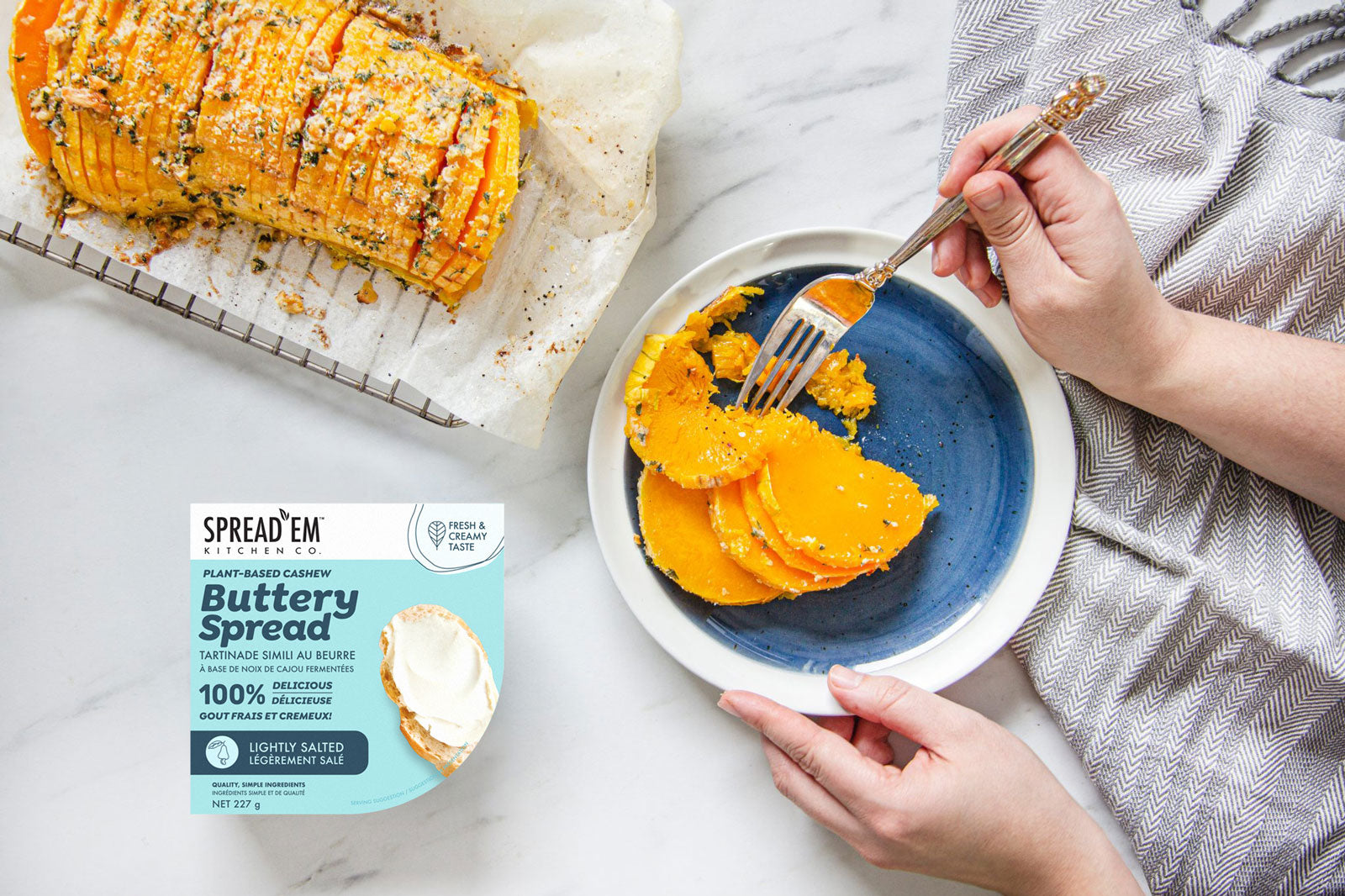 Hasselback Butternut Squash
