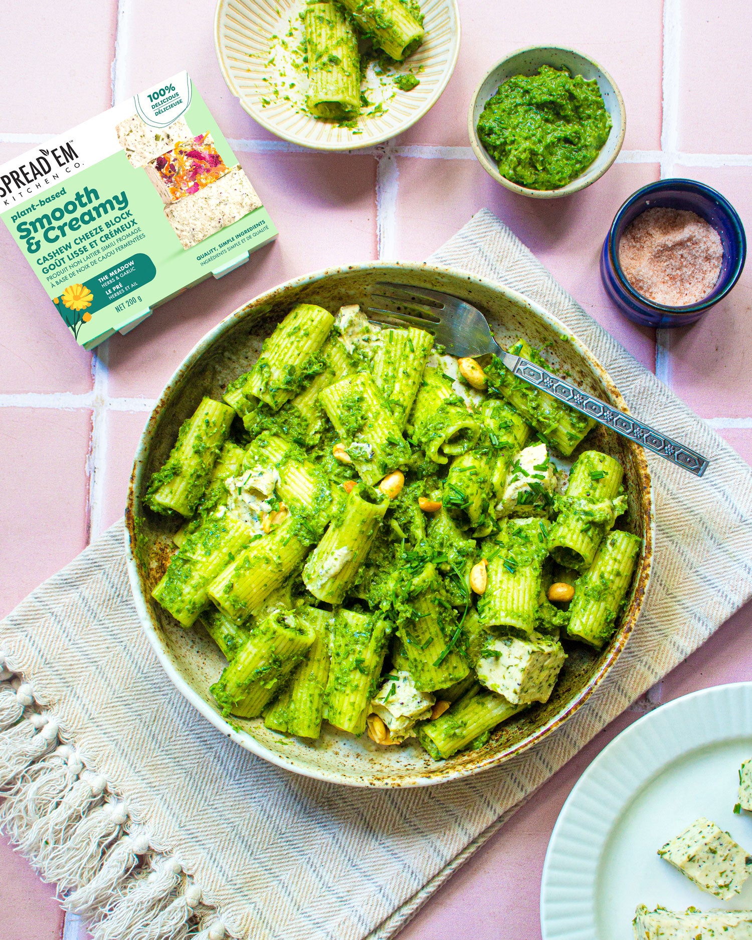 Cheesy Kale Pasta