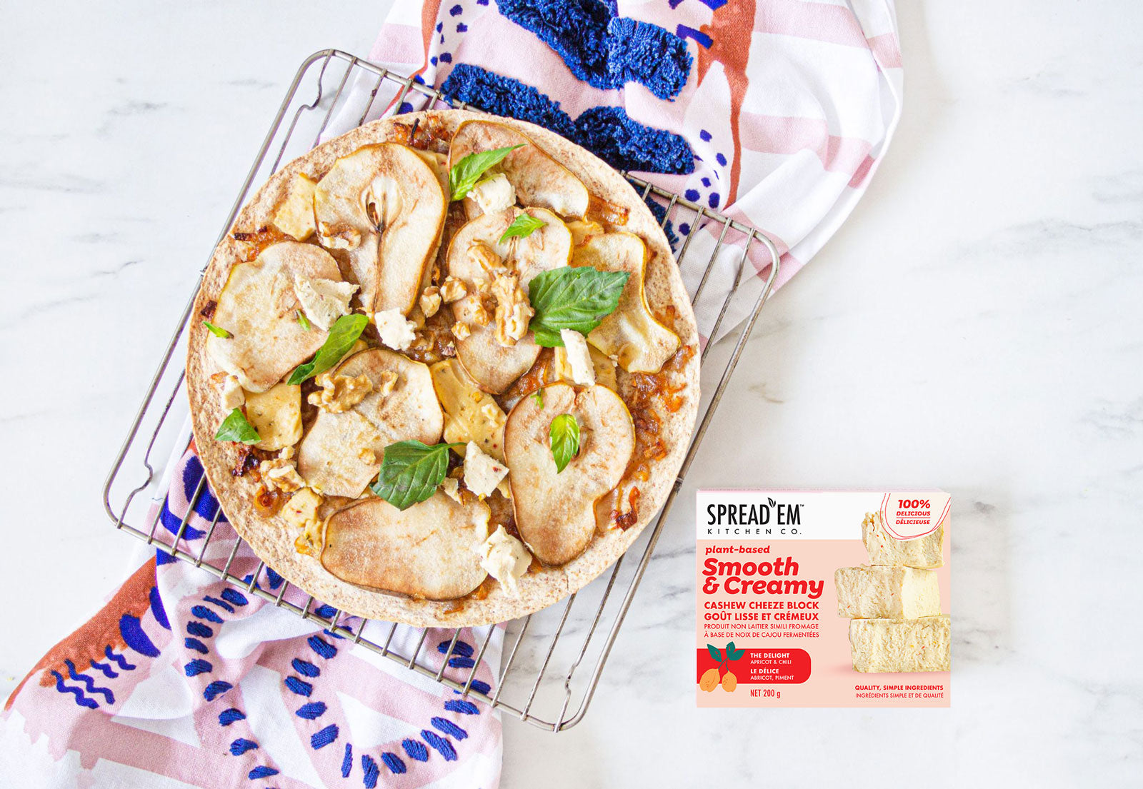 Pear & Apricot Flatbread With The Delight