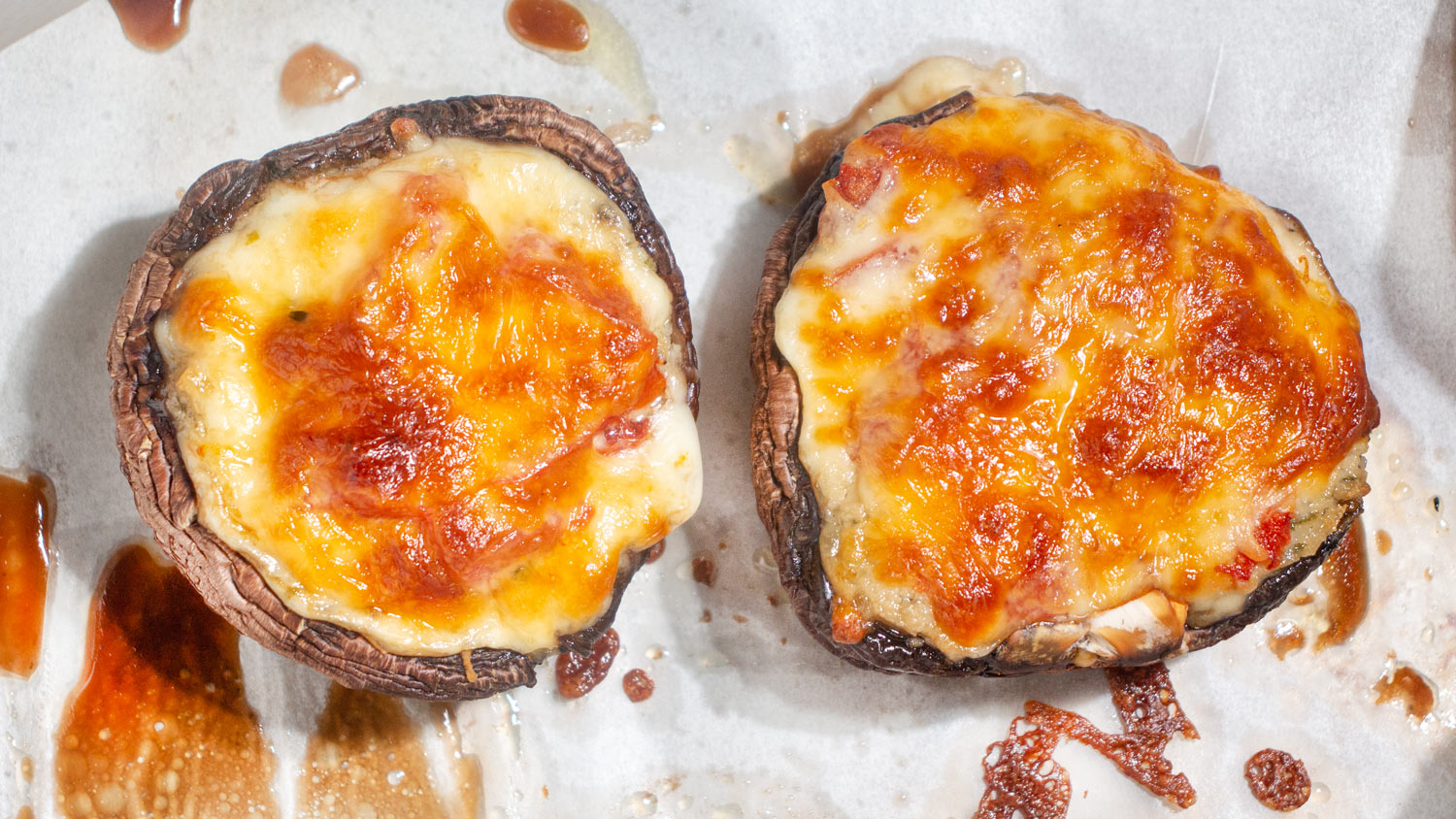 Creamy Stuffed Portobello Mushrooms