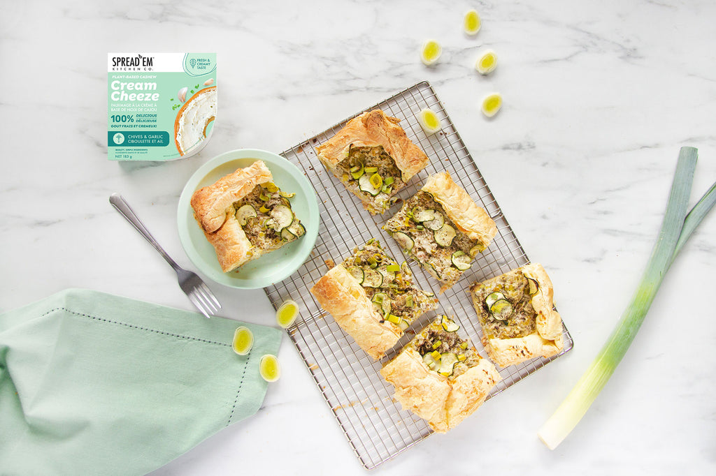 Leek And Zucchini Tart