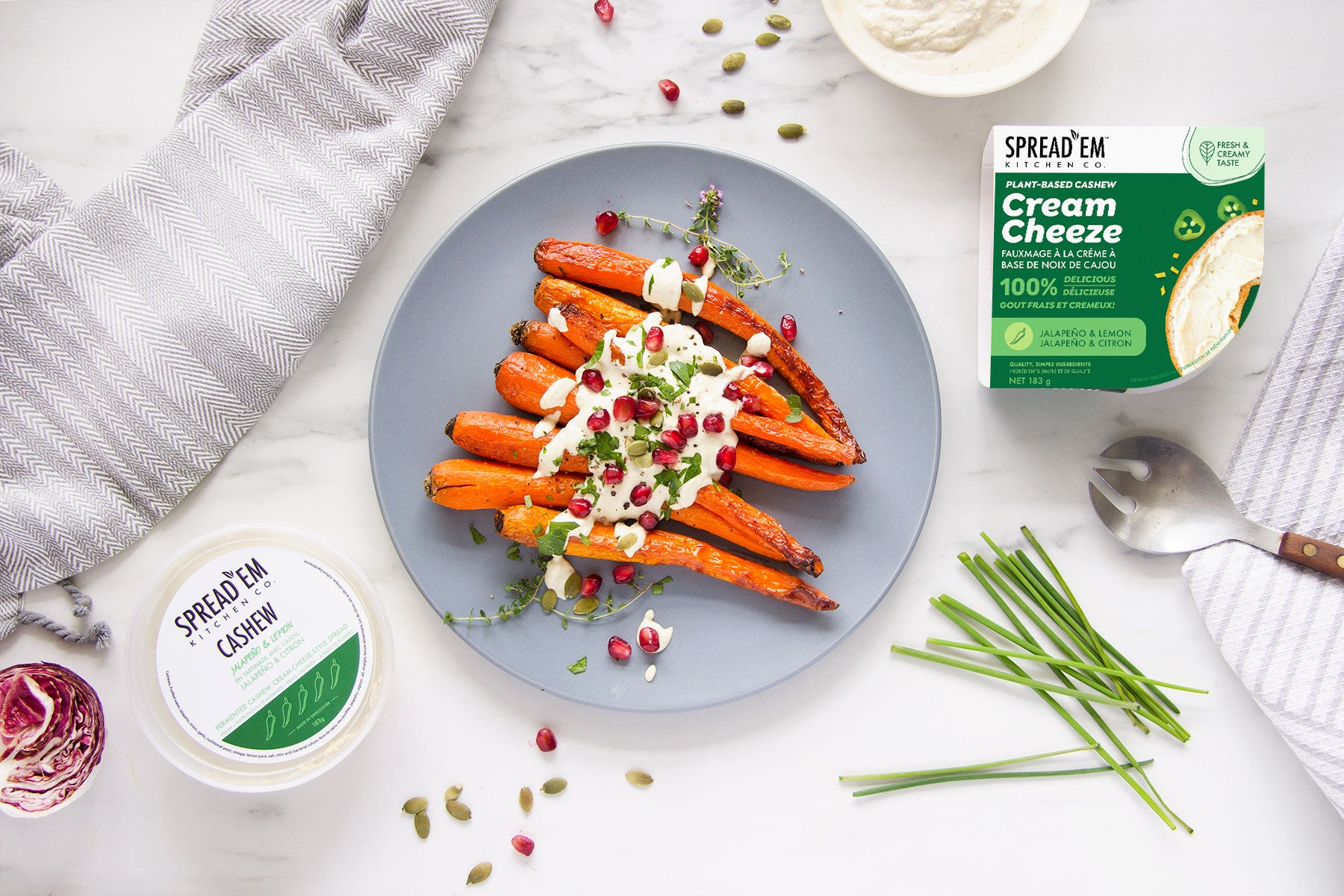 Honey Roasted Carrots With Jalapeño Sauce