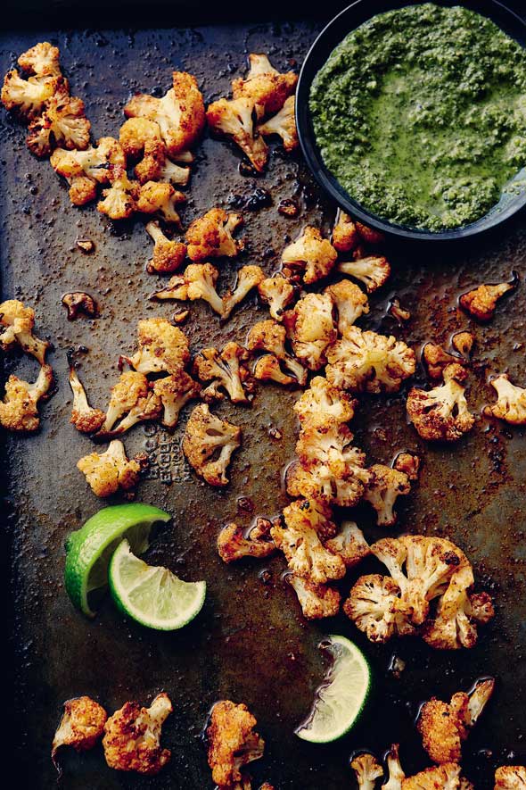 Spicy Roasted Cauliflower