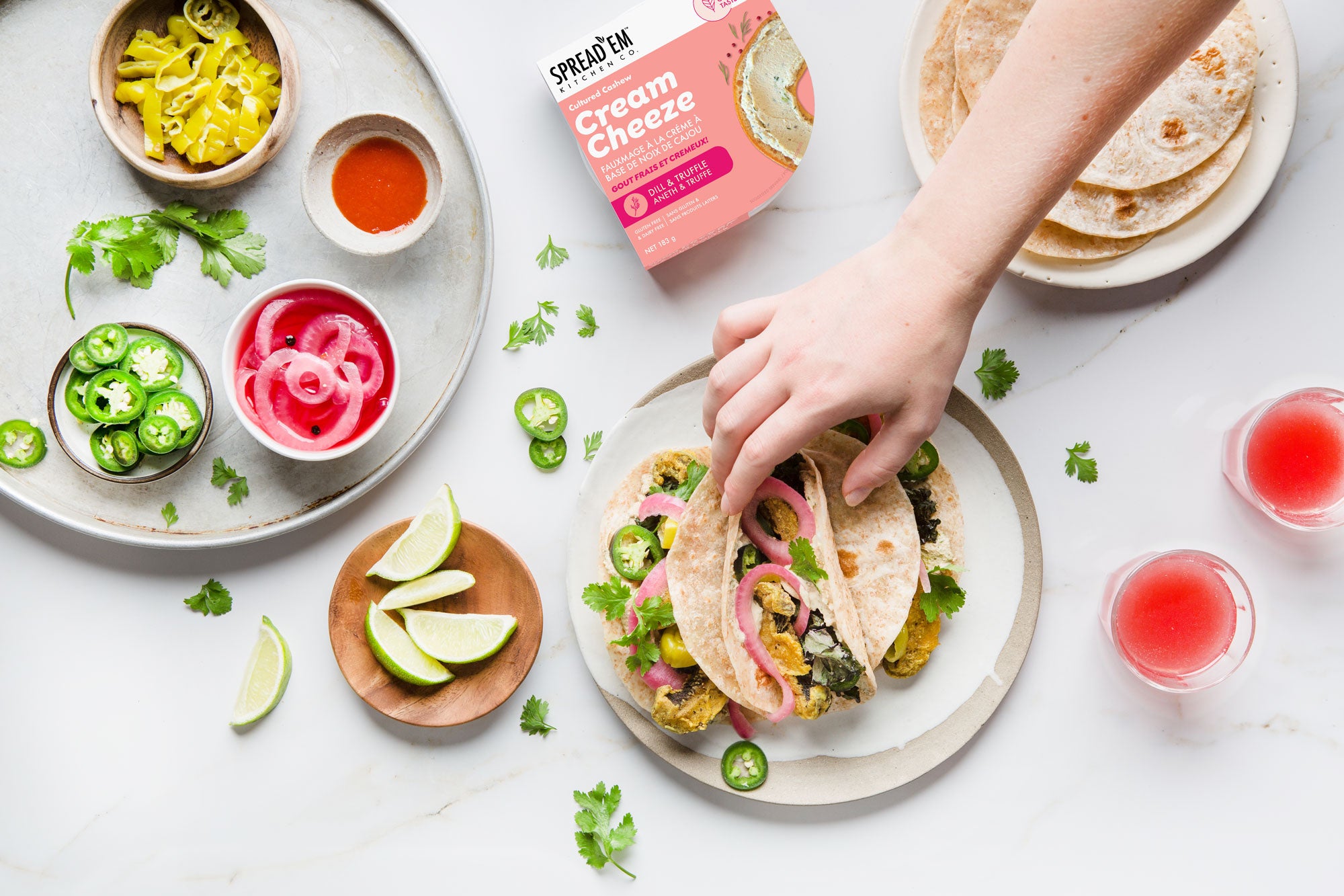Dill & Truffle Portobello Tacos