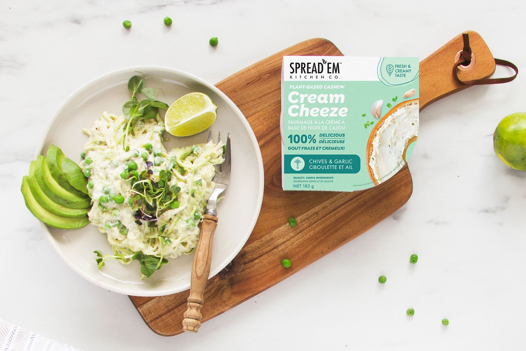 Chives & Garlic Zucchini Noodles
