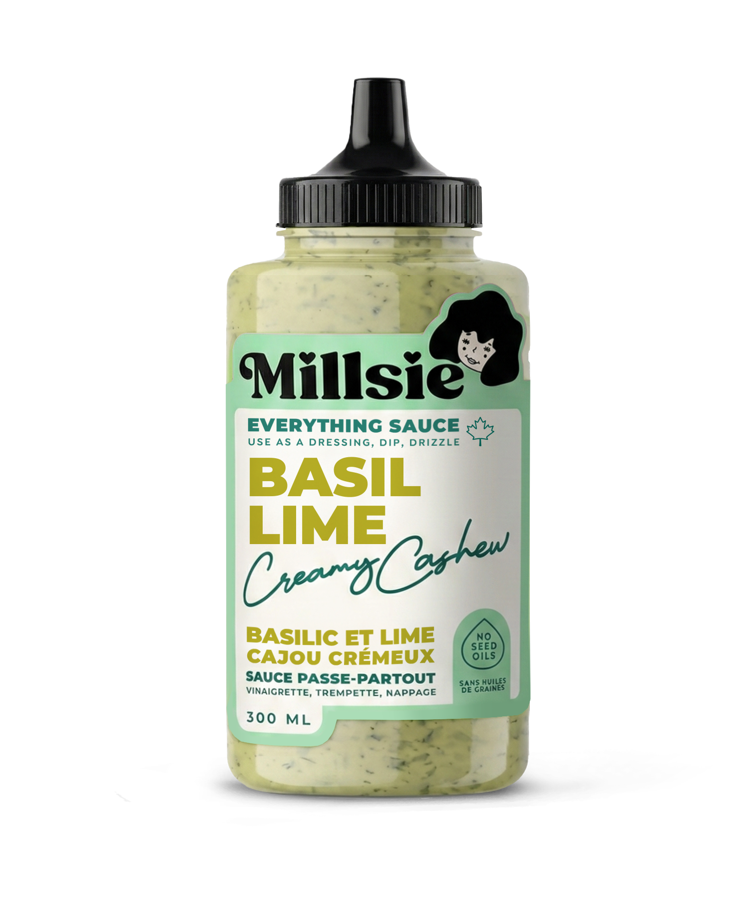 Millsie Basil Lime Everything Sauce